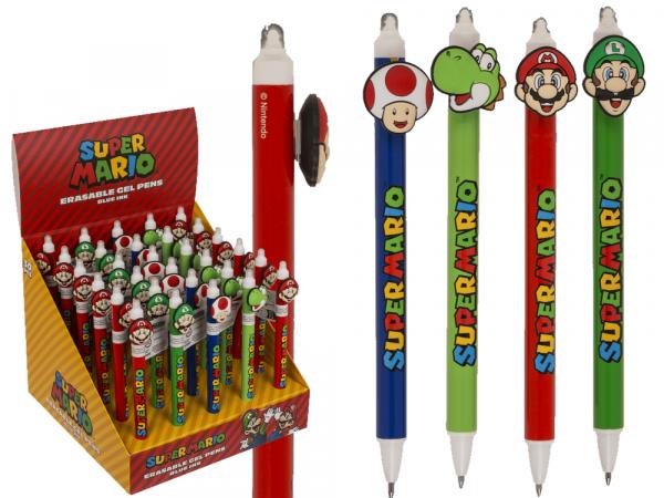 Super Mario - Radierbarer Stift - 30er Display