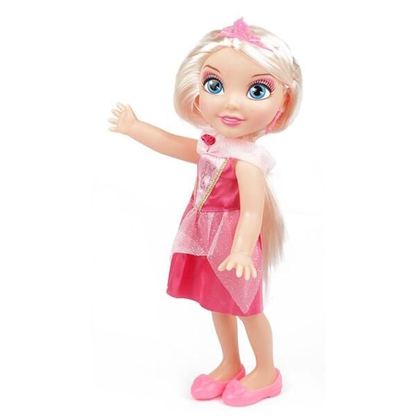 Toi Toys - PRINCESS FRIENDS Puppe rosa - 30 cm