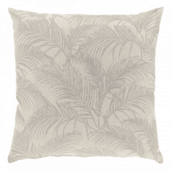 Unique Living Kissen „Roeli“, grau, 45 x 45 cm