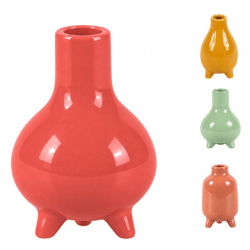 Glasvase 10 cm, 4er-Set in verschiedenen Ausführungen