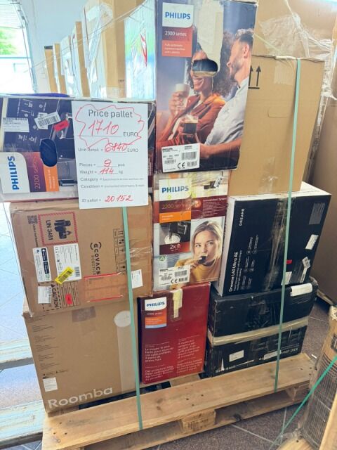 Amazon Grade B Mixed Appliance amp; Electronics Lot - 43 Products | Robot Vacuums, Coffee Machines, Kitchen amp, Cleaning