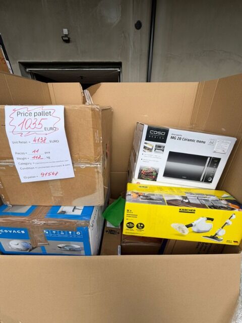 Amazon Grade B Mixed Appliance amp; Electronics Lot - 43 Products | Robot Vacuums, Coffee Machines, Kitchen amp, Cleaning