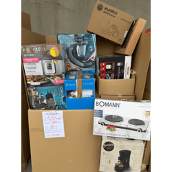 Amazon Returns Mixed Appliance Pallet - 39 Products | Grade B | Cleaning, Kitchen & Coffee