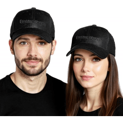 Bleeding Through Unisex Metalcore-Band Trucker-Cap mit atmungsaktiven Mesh-Einsatz Baseball-Cap TC109514BTH Schwarz