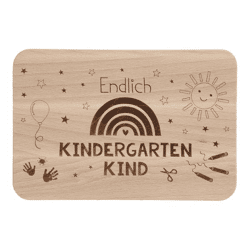 Frühstücksbrettchen Kindergarten