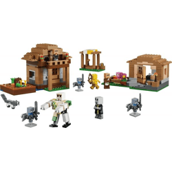 LEGO® 21596 Minecraft™ - Angriff des Magiers auf das Dorf (607 Teile)