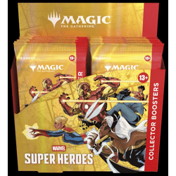 Magic the Gathering - Marvel Super Heroes Collector Booster Display (12 Boosters) - EN
