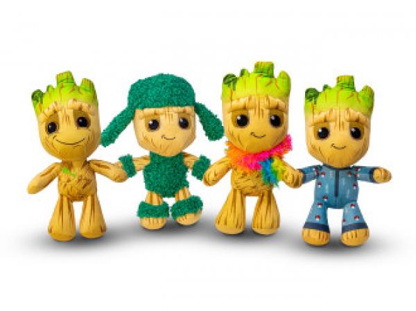 Marvel: Guardians of the Galaxy - Baby Groot PL&uuml;sch - Kollektion 4-fach sortiert, 30 cm