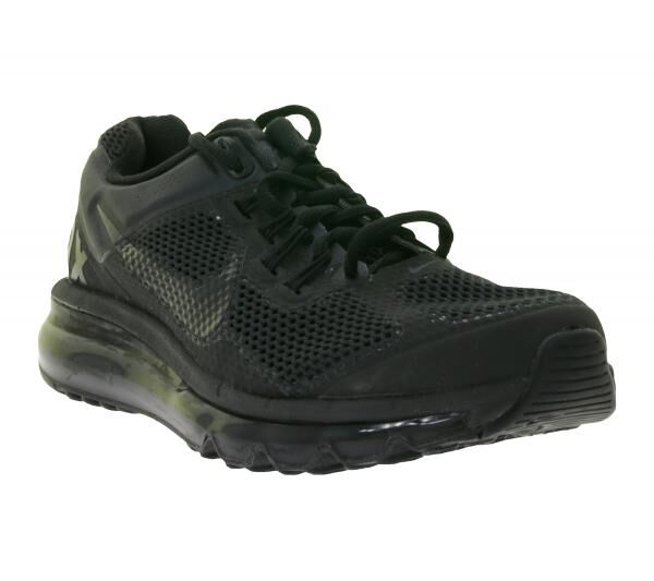 NIKE Air Max 2013 Kinder Sneaker M&auml;dchen und Jungen Turnschuhe mit Air-D&auml;mpfung 555426-010 Schwarz