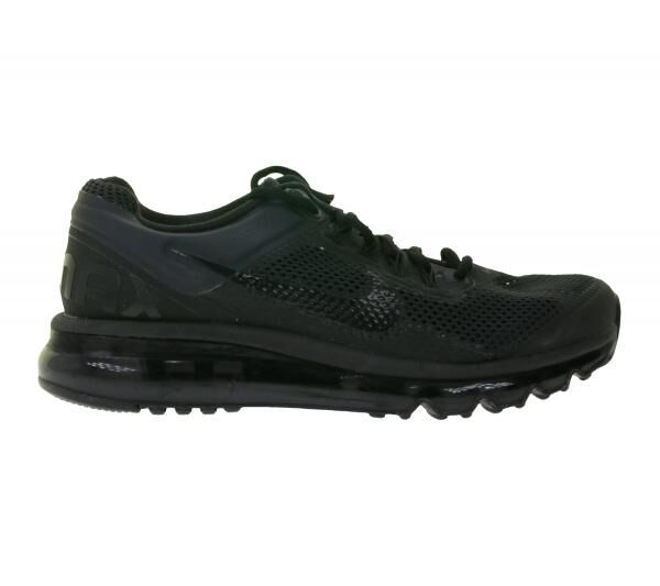 NIKE Air Max 2013 Kinder Sneaker M&auml;dchen und Jungen Turnschuhe mit Air-D&auml;mpfung 555426-010 Schwarz