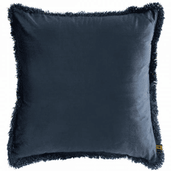 PTMD kussen Nous velvet blauw 60 x 60 cm