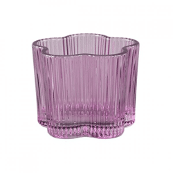 PTMD Teelichthalter Keelagh, violett, 7,5 cm