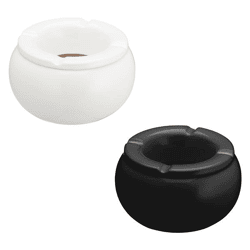 Storm ashtray, M, b/w-sorted, approx. 13cm
