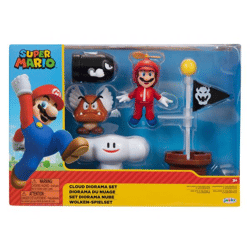Super Mario - Wolken-Spielset - Sammelfigur 6 cm