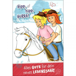 Taunus 1001002 - Bibi & Tina Geburtstagskarten