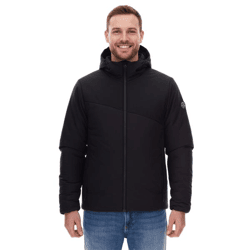 TERNUA Mannun Men's Insulated Jacket—Sustainable Winter Jacket with Microshell and Thermashell 1643643-9937 Black