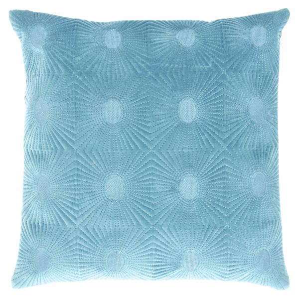 Unique Living Kissen Nela Jeans blau 45 x 45 cm