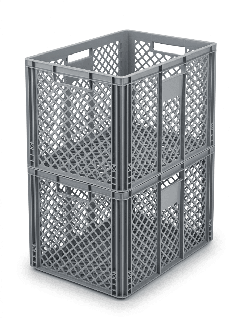 61x AUER Eurobehälter Gitterboxen 60x40x42cm (85L) | Lagerauflösung | ab 3,36€ / Stück