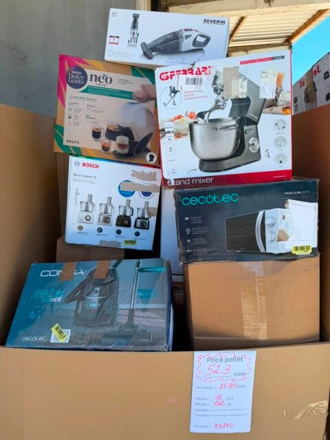 Amazon Mixed Household & Electrical Appliances Wholesale Lot - 92 Items | Grade B | Bulk Resale Stock