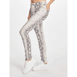 bequeme Urban Classics Damen Jeans Skinny Fit Stretch Taschen mit Baumwolle Off-Weiß/Schwarz