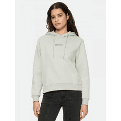 bequemer Miss Tee Damen Hoodie mit Baumwolle Grau