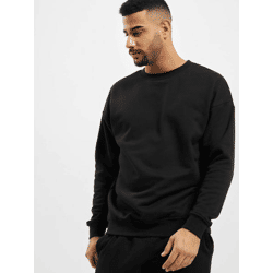 bequemes Urban Classics Herren Sweatshirt Fleece 300 g/m² mit Baumwolle Schwarz