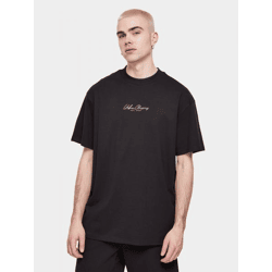 bequemes Urban Classics Herren T-Shirt Oversize 220 g/m² mit Baumwolle Schwarz