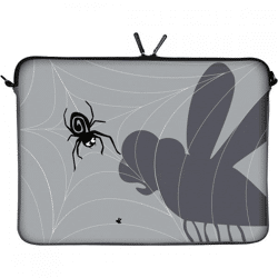Digittrade laptop sleeve Spiderweb 17,3 inch