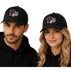 European League of Football Helvetic Guards Unisex Snapback Cap Fan-Cap mit Logo-Stick Schwarz