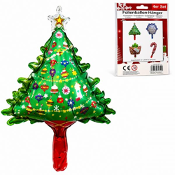 Folieballon kerst 58 cm set van 4