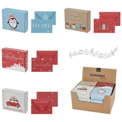 Geldgeschenk Musikbox Weihnachten 4/s