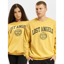 KEINE LIEBE Lost Angeles Pullover gelb