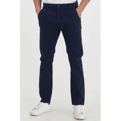 klassische BLEND BHTromp Herren Chinohose mit Reißverschluss Stoffhose 20703188ME-70230 Blau