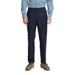 klassische CASUAL FRIDAY CFMarc Herren Hose mit Brandlabel Freizeithose 20505227-194013 Blau