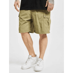 lässige Urban Classics Herren Shorts Kordelzug Taschen 97 g/m² Beige