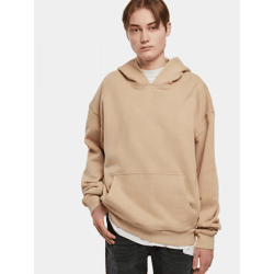 lässiger Urban Classics Herren Hoodie 460 g/m² mit Baumwolle Beige