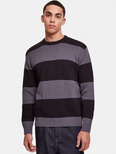 l&auml;ssiges Urban Classics Herren Sweatshirt Oversize 7 g/m&sup2; mit Baumwolle Anthrazit