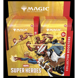 Magic: The Gathering - Marvel Super Heroes Collector Booster Display (12 Boosters) - EN