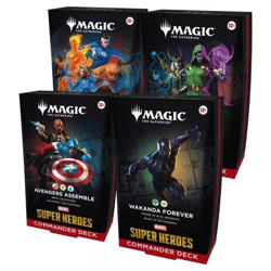 Magic the Gathering - Marvel Super Heroes Commander Deck Display (4 Decks) - EN