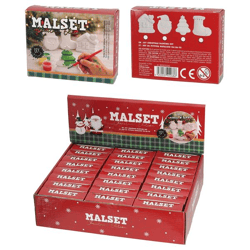 Malset DIY Weihnachten, 4/s, 4tlg.