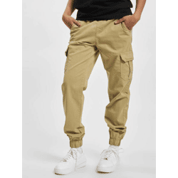 moderne URBAN CLASSICS Damen Jeans Stretch Taschen 260 g/m² mit Baumwolle Beige