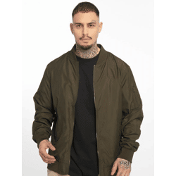 moderne URBAN CLASSICS Herren Jacke 78 g/m² Militär-Grün