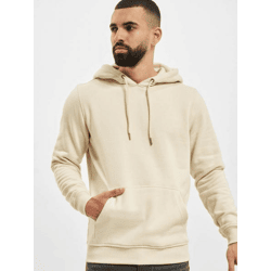 moderner URBAN CLASSICS Herren Hoodie Kordelzug Kapuze 300 g/m² mit Baumwolle Beige