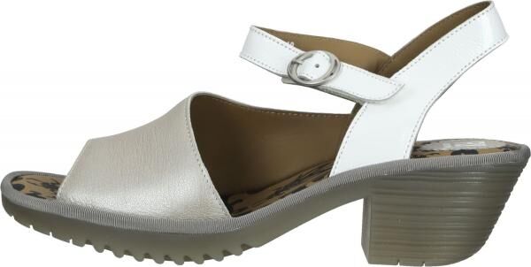 Sportliche FLY London Sandalen Sandalen f&uuml;r Damen P501439 001 Silber