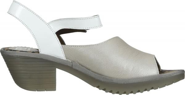 Sportliche FLY London Sandalen Sandalen f&uuml;r Damen P501439 001 Silber