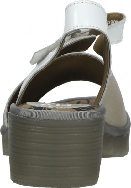 Sportliche FLY London Sandalen Sandalen f&uuml;r Damen P501439 001 Silber