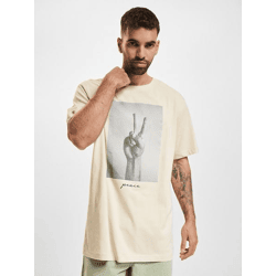 sportliches Mister Tee Herren T-Shirt 180 g/m² mit Baumwolle Beige