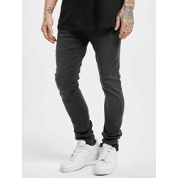 stylische URBAN CLASSICS Herren Jeans Slim Fit Stretch Taschen mit Baumwolle Schwarz