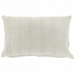Unique Living Kissen „Nayla“ in Dove White, 30 x 50 cm