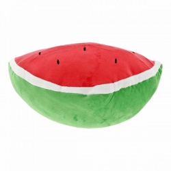 Unique Living Kissen „Tropic Icons“ in Wassermelonenrot, 33 cm